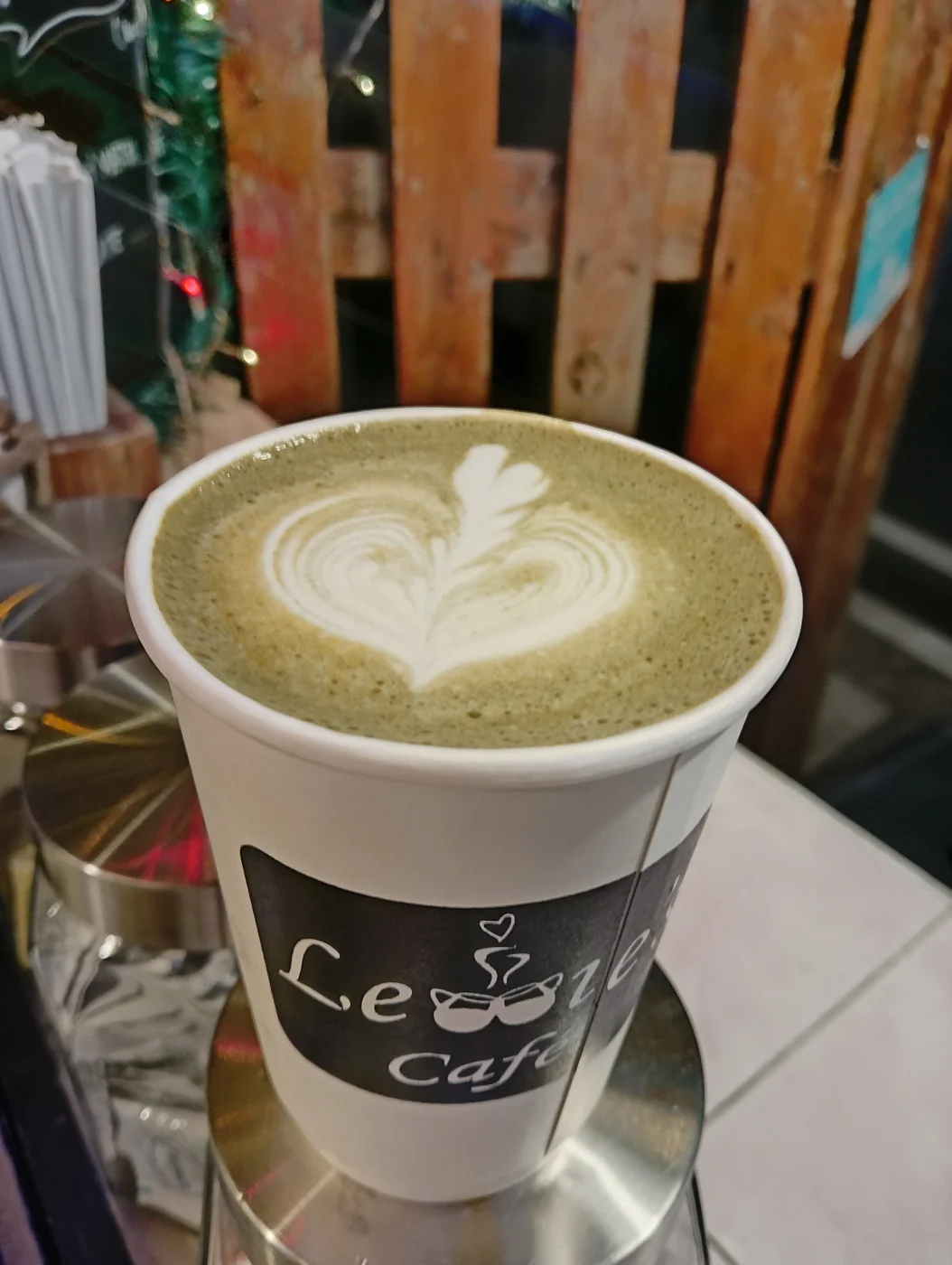 Lewie’s Café matcha